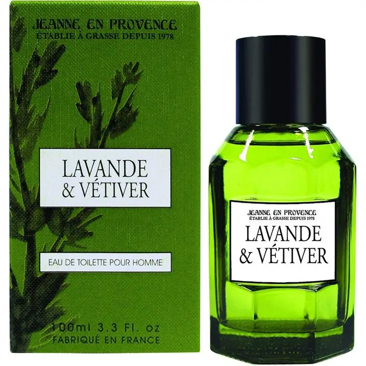 Shishe parfumi Jeanne en Provence Lavande & Vétiver — Eau de Toilette